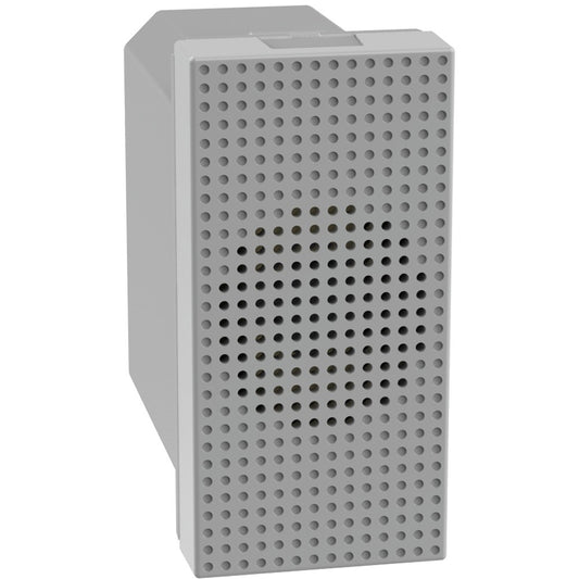 Ronzatore BTicino MatixGO 230V 1 modulo grigio, 12VA 80dB, ideale per impianti elettrici