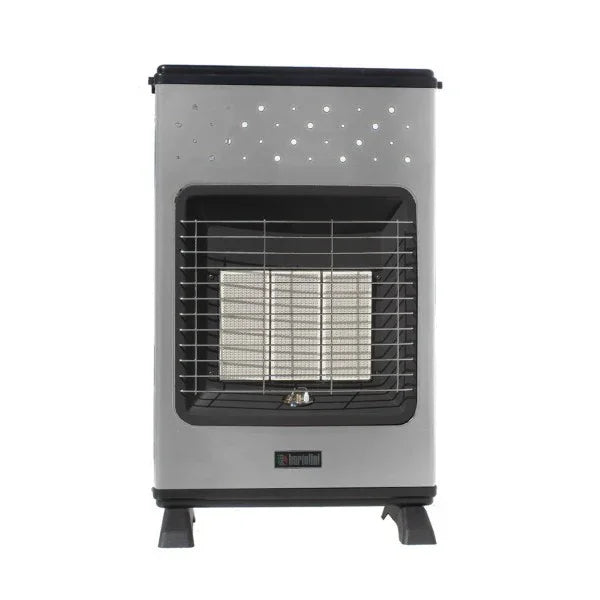 Stufa A Metano Bartolini Laura Infrarossi - 4.2kW, Compatta, Grigia, Autonomia 3930 Min - SKU: Inserire Codice SKU