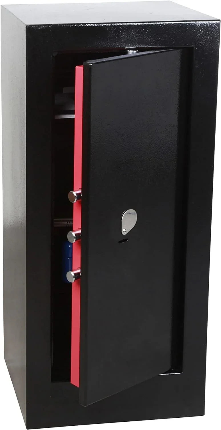 Armadio Sicurezza Technomax HS/20 - H.800xL.365xP.325mm, 3 Ripiani Regolabili, Serratura 6 Leve, 75L