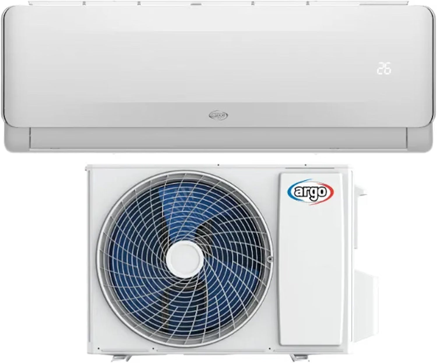 Climatizzatore 12000 Btu Inverter Monosplit Condizionatore con Pompa di Calore Classe A++/A+ R32 WiFi (Unità Interna + Unità Esterna) - 398001026 + 398001027 | All Comfort