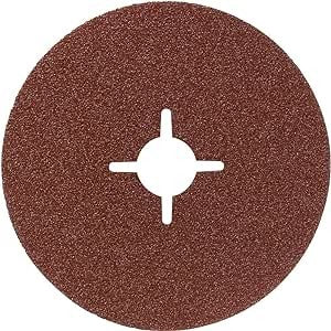Bosch disco fibra G36 230mm, abrasivo para smerigliatrice angolare, ideal para trabajos en metal.