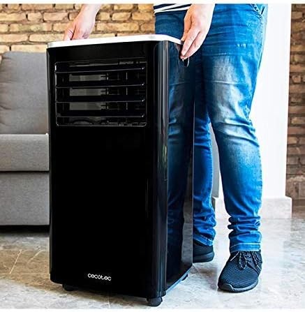 Condizionatore portatile EnergySilence Clima 9250 in uso, design elegante e compatto, ideale per ogni stanza.