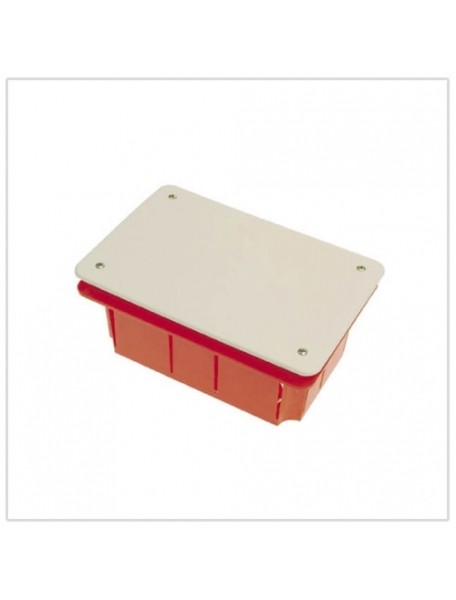 CASS- DERIV. modular cassette with white cover, dimensions 119x96x45, made from flame-retardant thermoplastic.