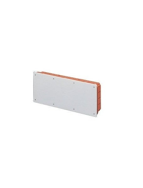 Coperchio con vite in plastica per scatola di derivazione, dimensione 198x153mm, colore bianco RAL9010, universale.