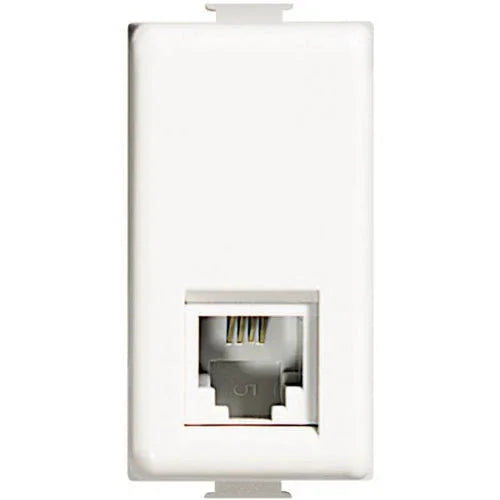 Presa Telefonica RJ11 BTicino Matix AM5958/11N - Design Elegante, Facile Installazione e Alta Qualità