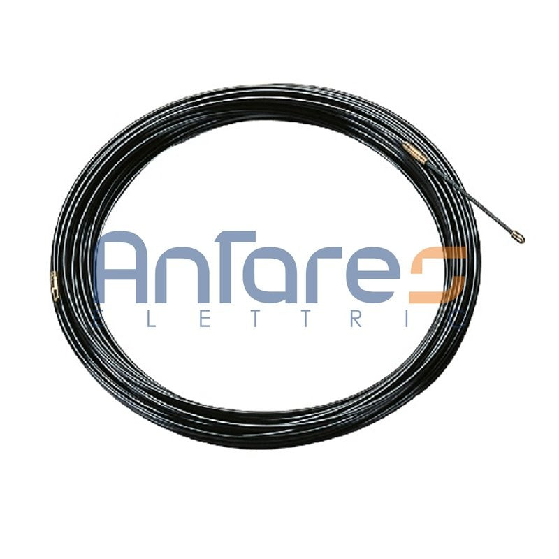 SONDA TIRAFILO MM4: nylon probe with brass terminals and flexible steel tip, diameter 4mm, length 5m.