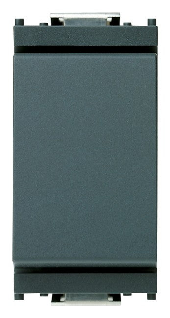 VIMAR Interruttore 1P 16AX grigio - interruttore elettrico, 16 AX, 250 V~, max 200 W, IEC 60669-1:2017