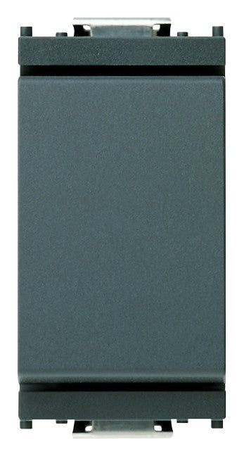 VIMAR Deviatore 1P 16AX in grigio, modello 16005, compatibile con lampade a massimo 200 W.