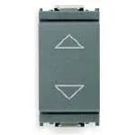 Commutatore VIMAR 2P 10AX Grigio - 16145, Installazione Facile, Design Elegante, Sicurezza Certificata IEC