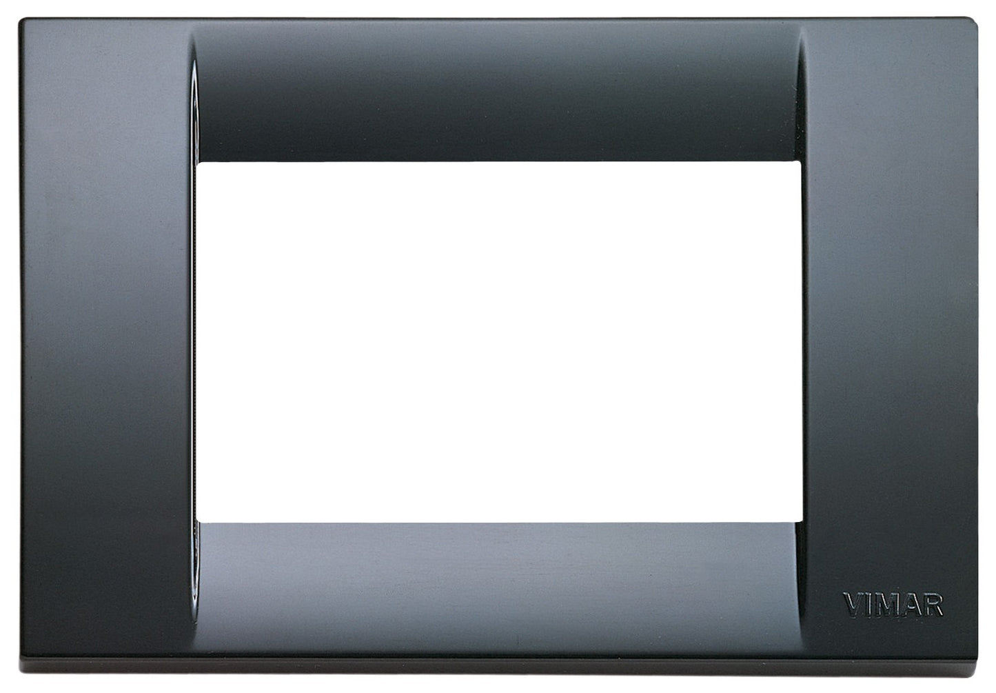 VIMAR Placca Classica 3M in grigio grafite, design elegante in tecnopolimero per interruttori e prese.