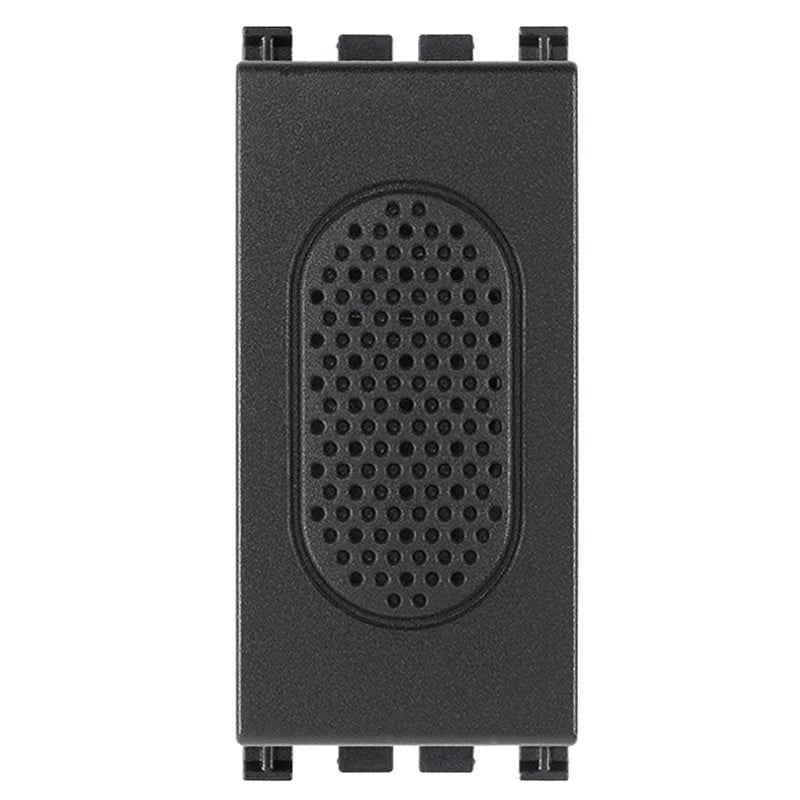 Ronzatore Vimar Arke 230V grigio, 1 modulo, 50-60Hz, dispositivo di segnalazione in plastica.