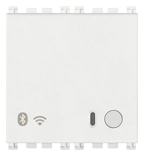 VIMAR Gateway IoT 2M Bianco - 19597.B, Connettività Bluetooth e Wi-Fi, Controllo Vocale con Alexa e Google Assistant
