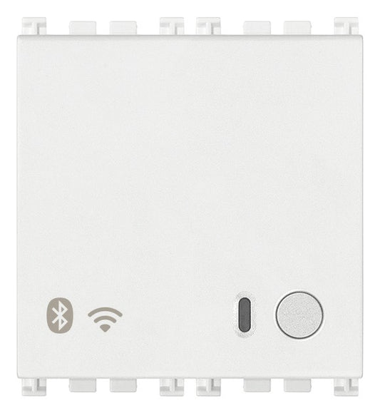 VIMAR IoT Gateway Bluetooth Wi-Fi 2M in white, for smart home integration and supervision.