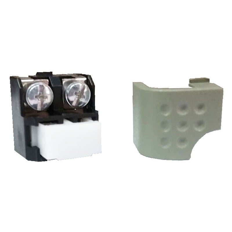 Urmet additional button for intercoms 1130/100, ivory grey color, compact design for easy installation.