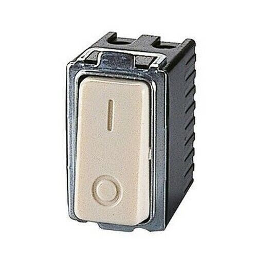 FEB 2009 Interruttore Bipolare 16A switch, electrical component, versatile for various applications.