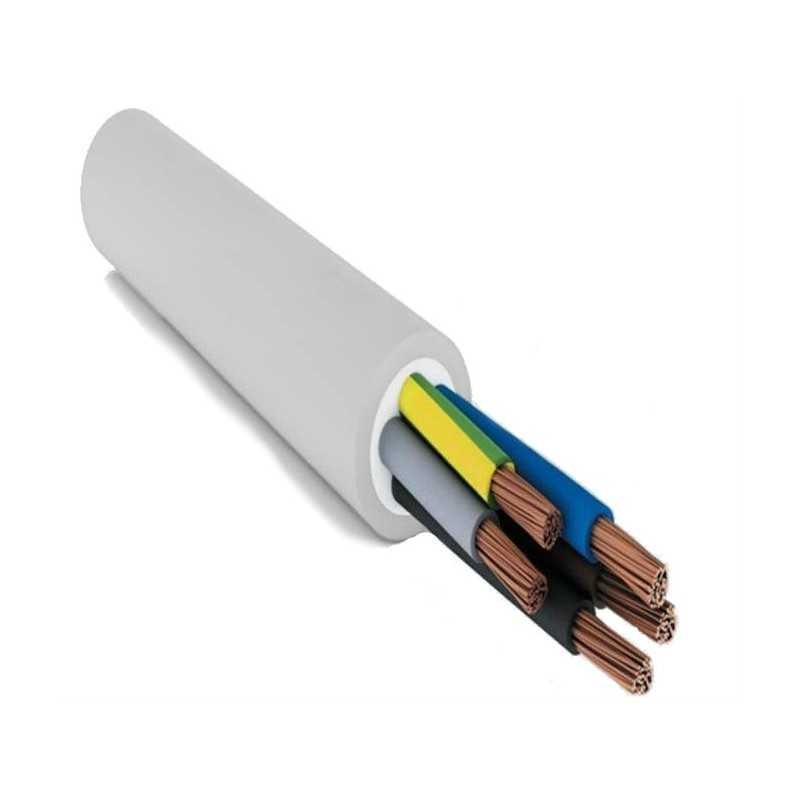 Cavo multipolare FG16OR16 con isolamento antifiamma, 5G16 mmq, 100 mt, adatto per uso industriale e residenziale.