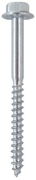 VL VITE T A Legno 6.0x100 mm zincato bianco screw with TE head and collar for construction uses.