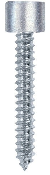 VITE A FILETT. TCEI 4.8x25 in acciaio cementato zincato bianco, ideale per supp. metallici. Confezione da 500pz.