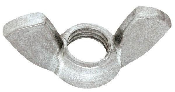 Dado Ad Alette M6 UNI5448 - Confezione Da 600 Pz, Acciaio Zincato, Resistente Alla Corrosione