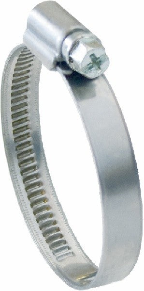 Fascetta Met. Stringitubo 25x40 by Friulsider, 100pz, steel clamp with rounded edges and white zinc-plated screw.