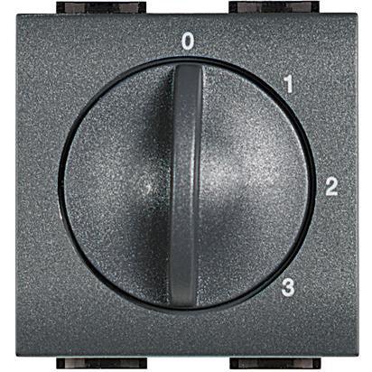 Selettore Rotativo 0-1 BTicino L4016 - Design Elegante, Controllo Elettrico Versatile e Semplice