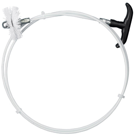 Kit Camino Pulizia Pellet 2mt D80 12pz for cleaning pellet stoves, flues, and ducts with a brush and flexible cable.