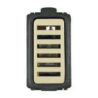 Suoneria Camp 220V 8VA in Avorio, ronzatore di alta qualità per sistemi di allerta e segnalazione.