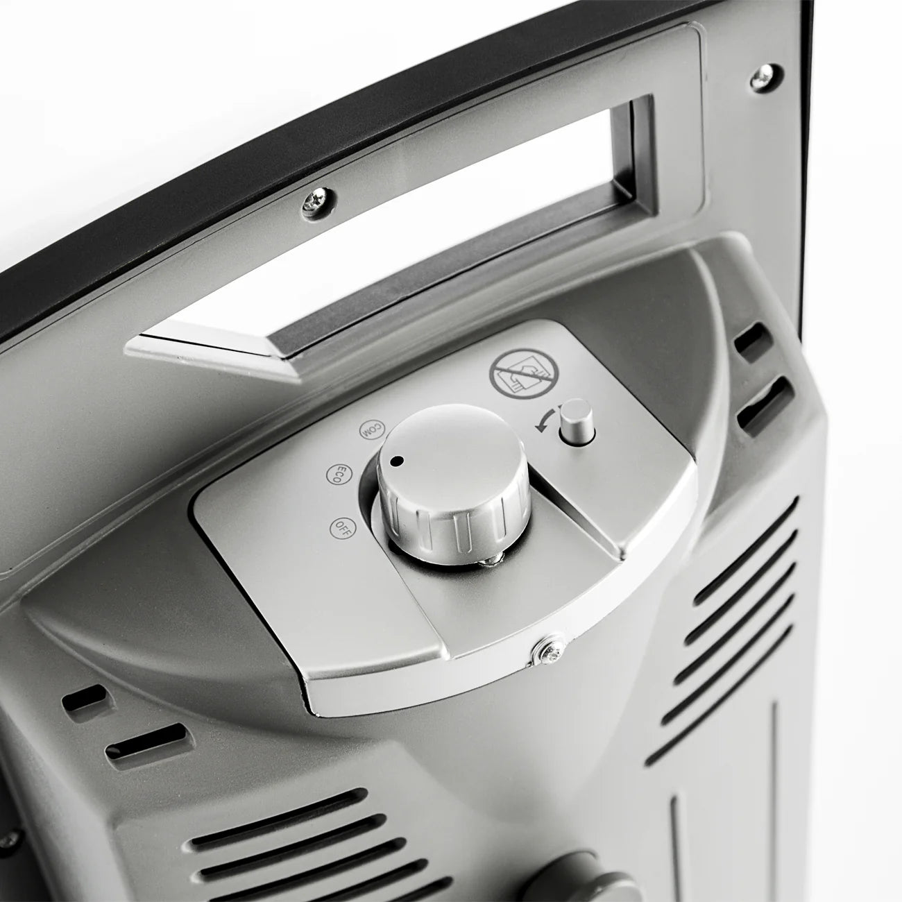 Argo Ambient Stufa in Fibra di Carbonio (Cod. 191070154) – 1000 W, Riscaldamento Rapido e Oscillante