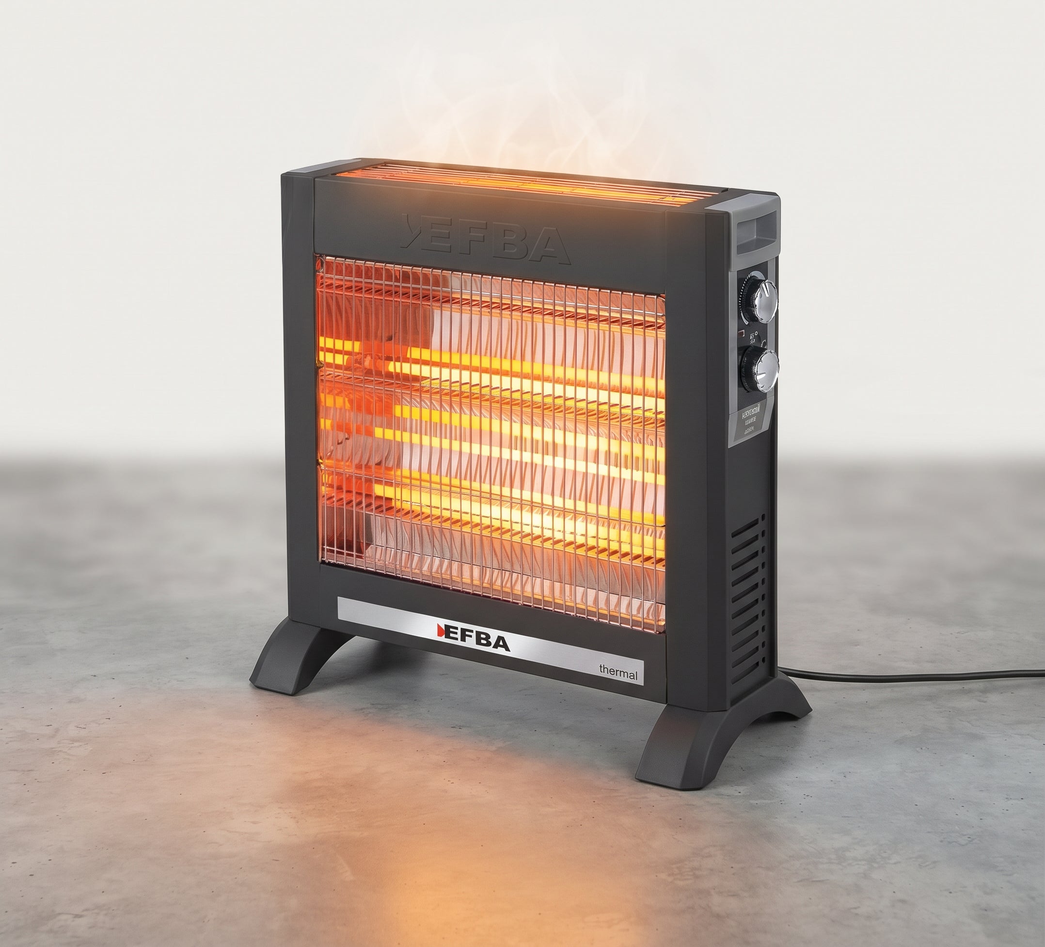 Zenith ST211 - Stufa a Quarzo 4+1, Max 2500W, Riscaldamento Veloce e Flessibile, SKU: ZEN ST211