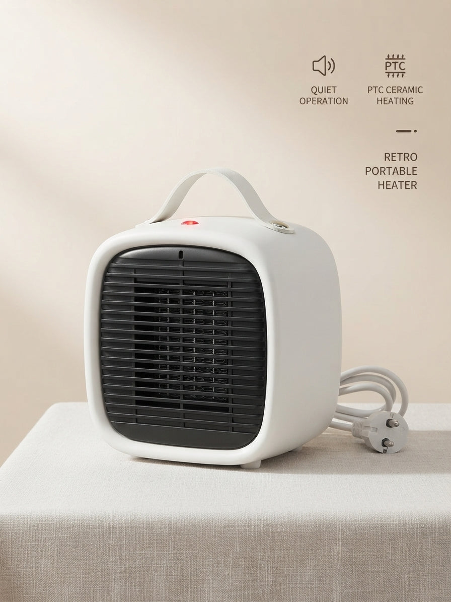 Termoventilatore Ceramico da Tavolo 1200W | Mini Stufetta Elettrica Portatile per Casa e Ufficio