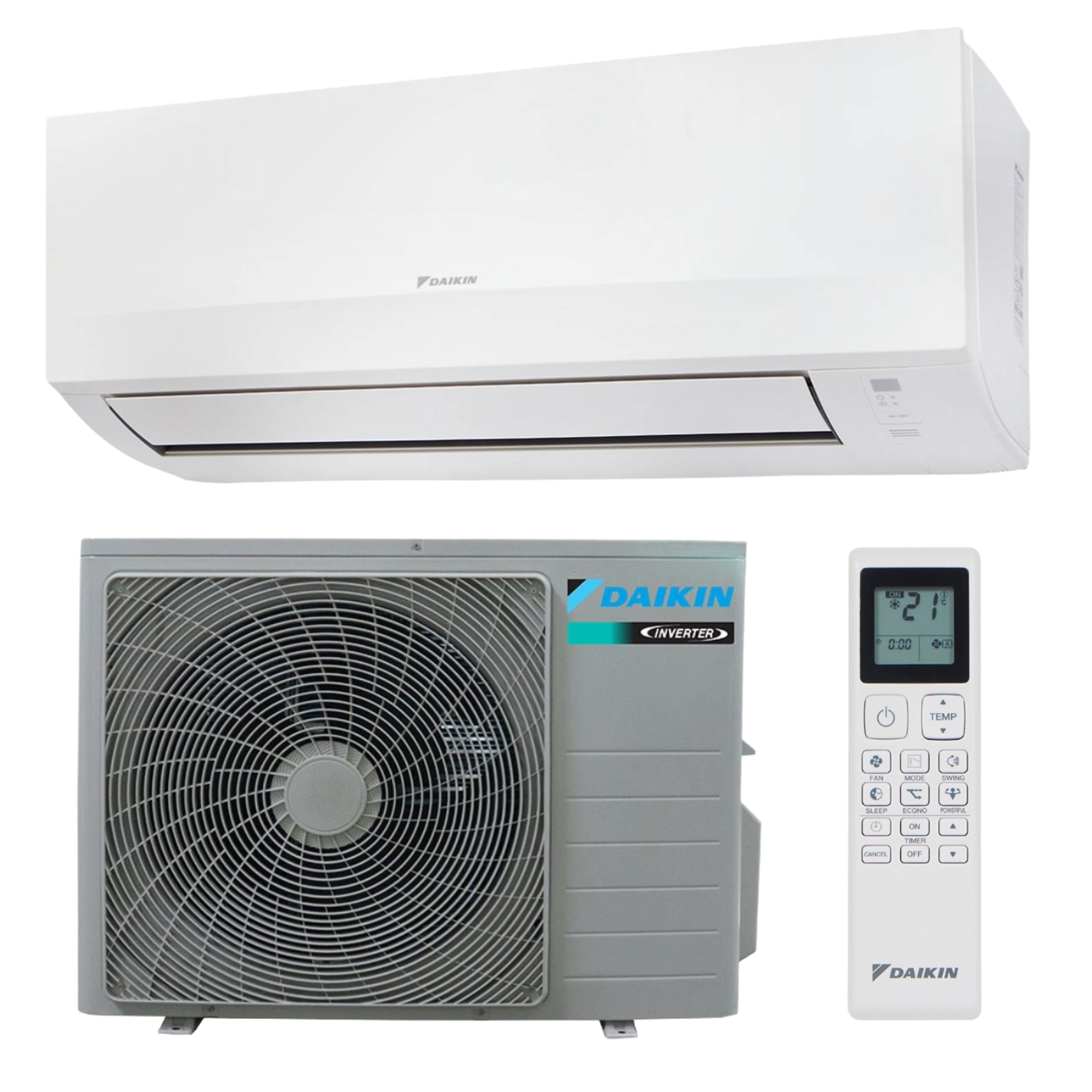 Climatizzatore Monosplit Daikin Sensira 9000 BTU con Wi-Fi Integrato Inverter R-32 A++ | FTXC25E + RXC25E