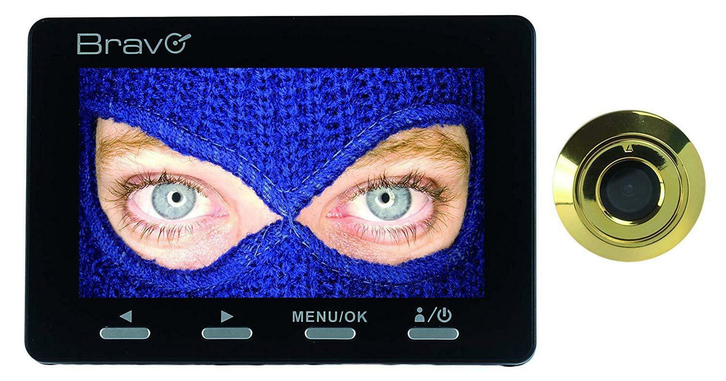 Bravo Maxi Sottocchio Spioncino Digitale Elettronico Con Monitor LCD 4,3 POLLICI 92902903