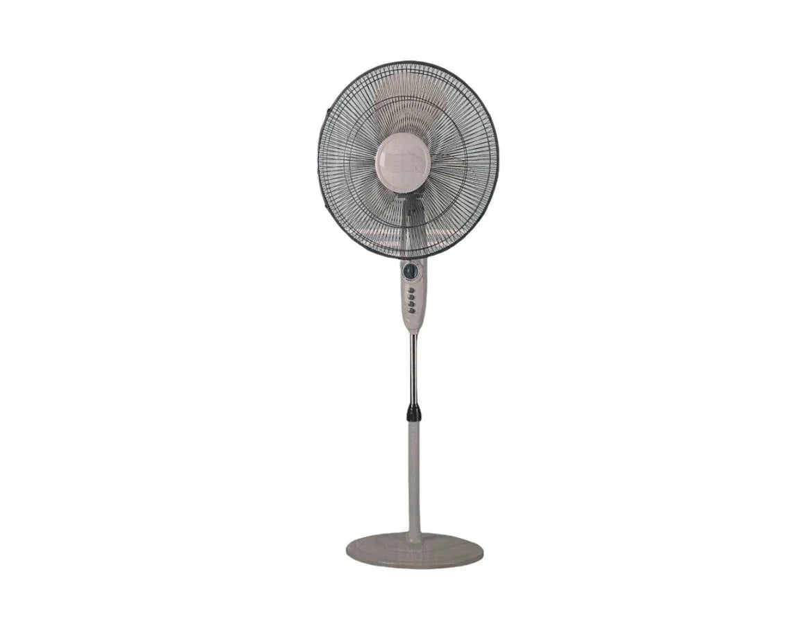 SETEC FS40-11BA Ventilatore A Piantana 56W Con 3 Pale, 3 Velocità, Oscillazione Automatica 40CM